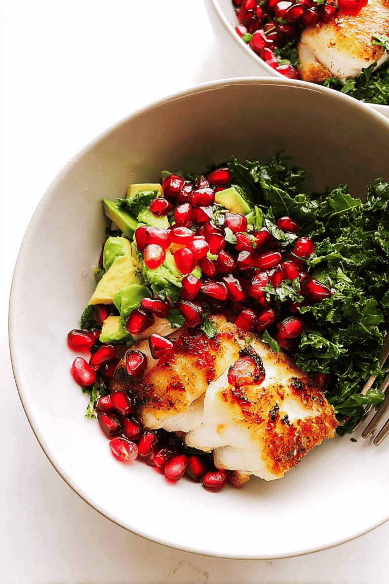 20 Minute Pan Seared Fish Pomegranate Salsa 99.Png