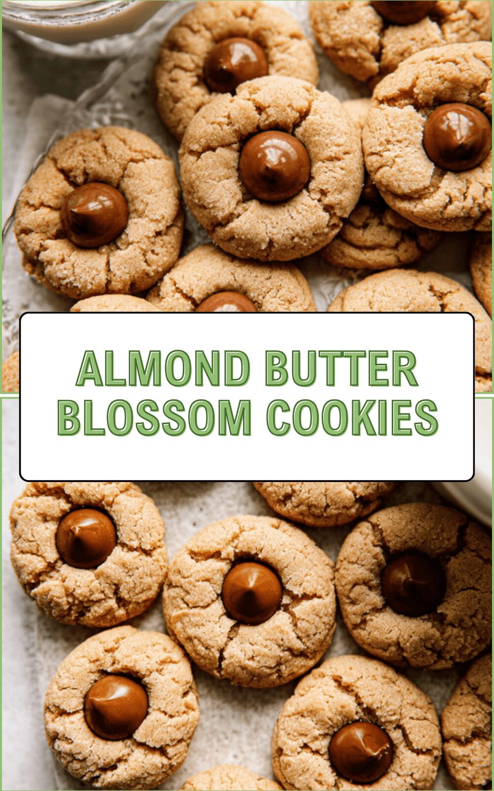 Almond Butter Blossom Cookies