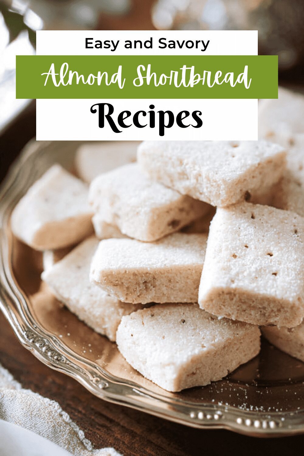 Almond Shortbread Cookies Recipe With Buttery, Nutty Flavor 7 Almond Shortbread Cookies
