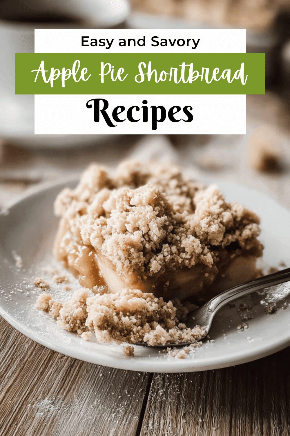 Apple Pie Shortbread Crumb Bars