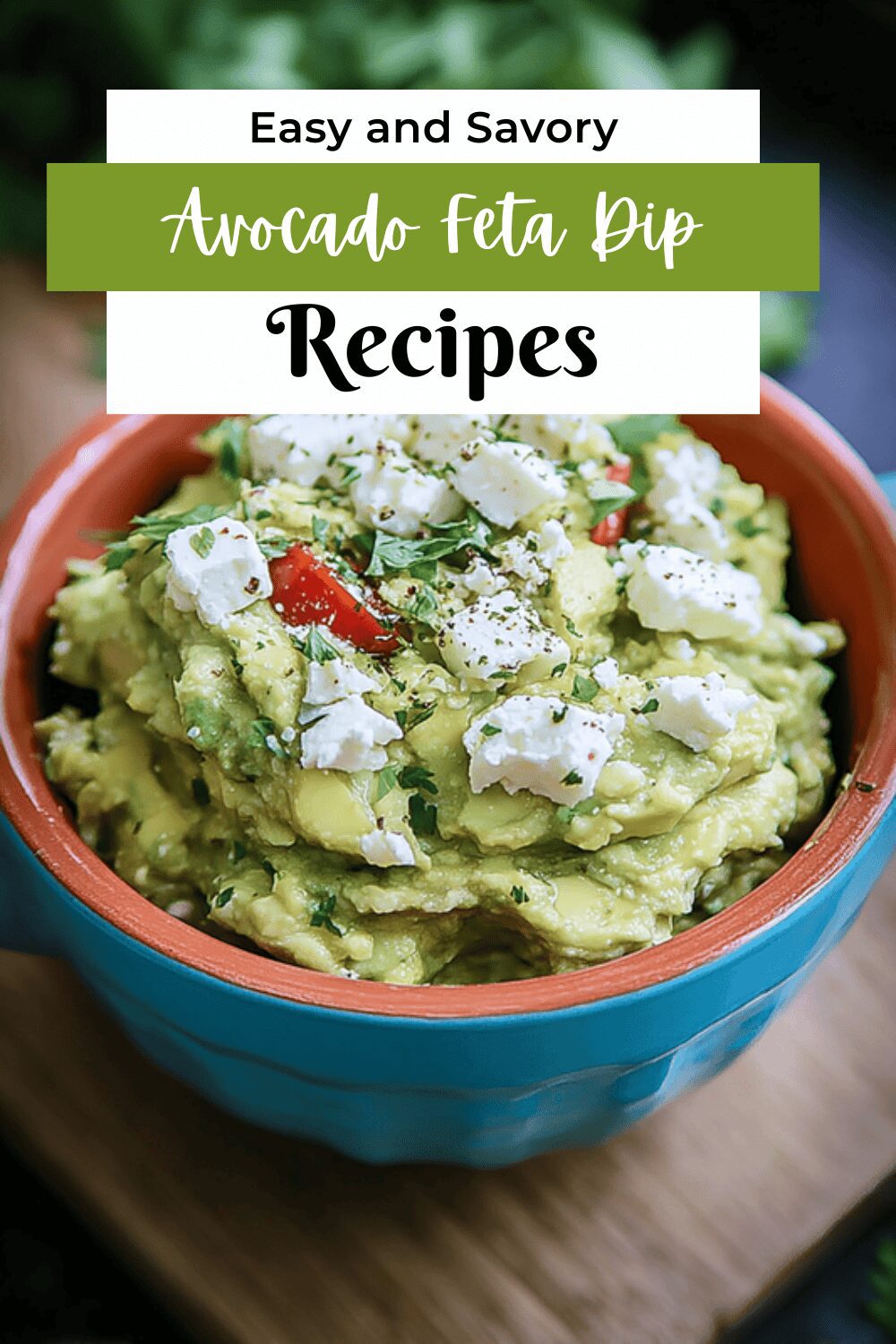 Avocado Feta Dip