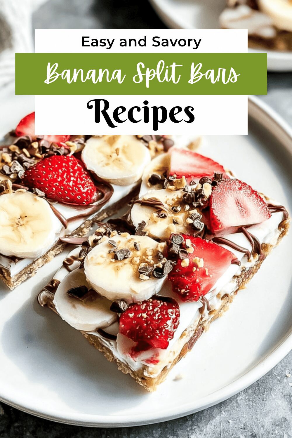 Banana Split Bars