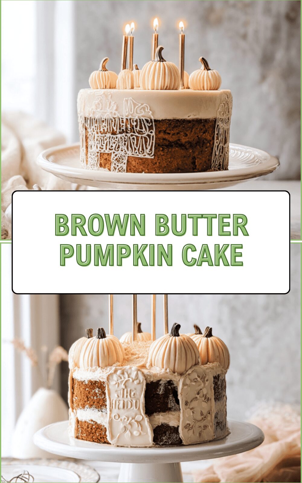 Brown Butter Pumpkin Cake