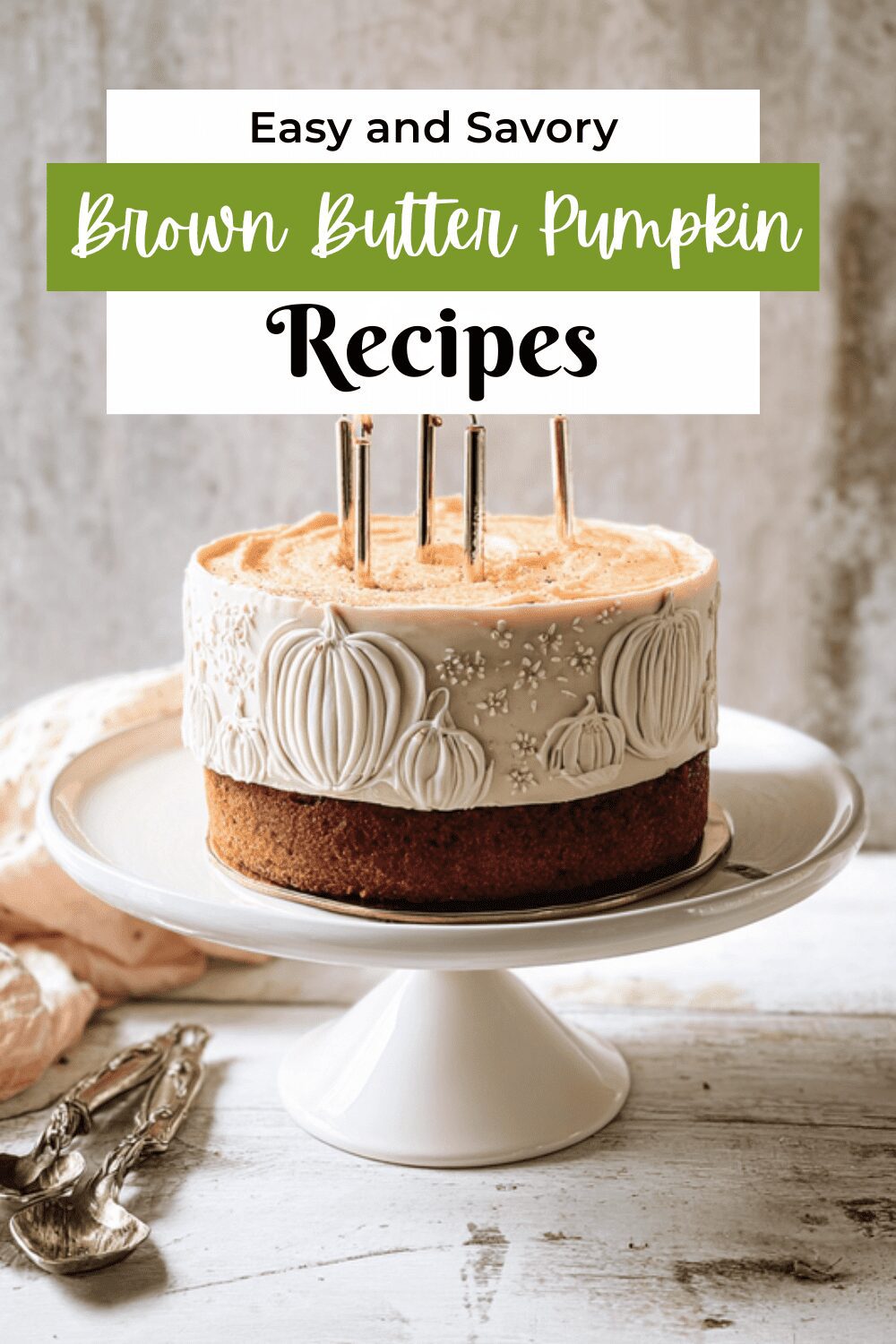 Brown Butter Pumpkin Cake