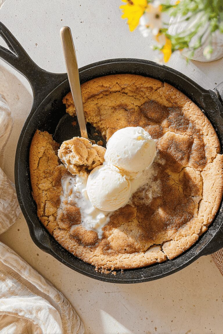Brown Butter Snickerdoodle Cookie Skillet 54.Png