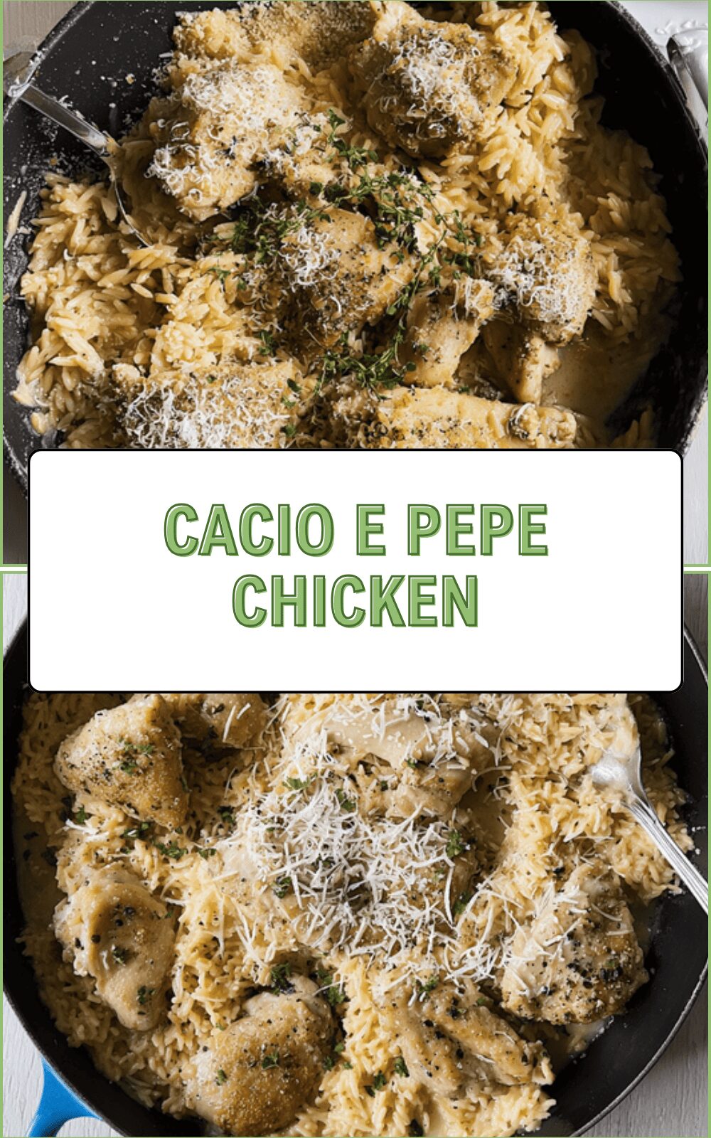 Cacio E Pepe Chicken Thighs Recipe With Creamy Peppercorn Sauce 6 Cacio E Pepe Chicken