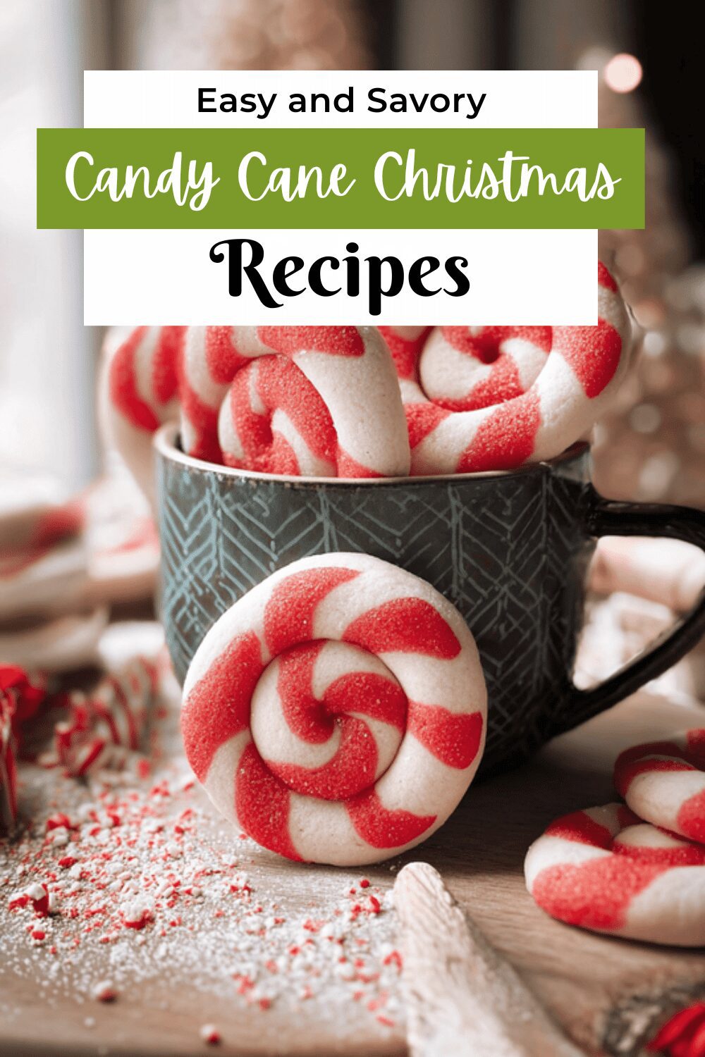 Candy Cane Christmas Cookies
