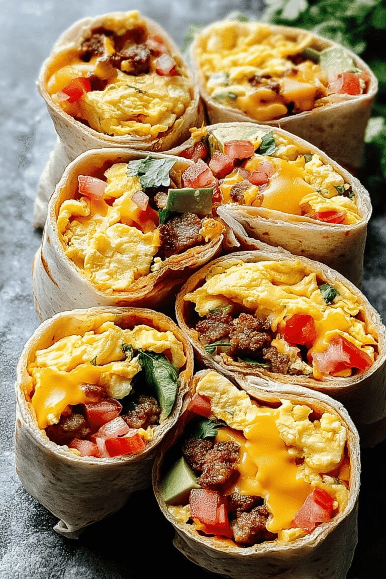 Cheesy Sausage Breakfast Burritos 2.Png