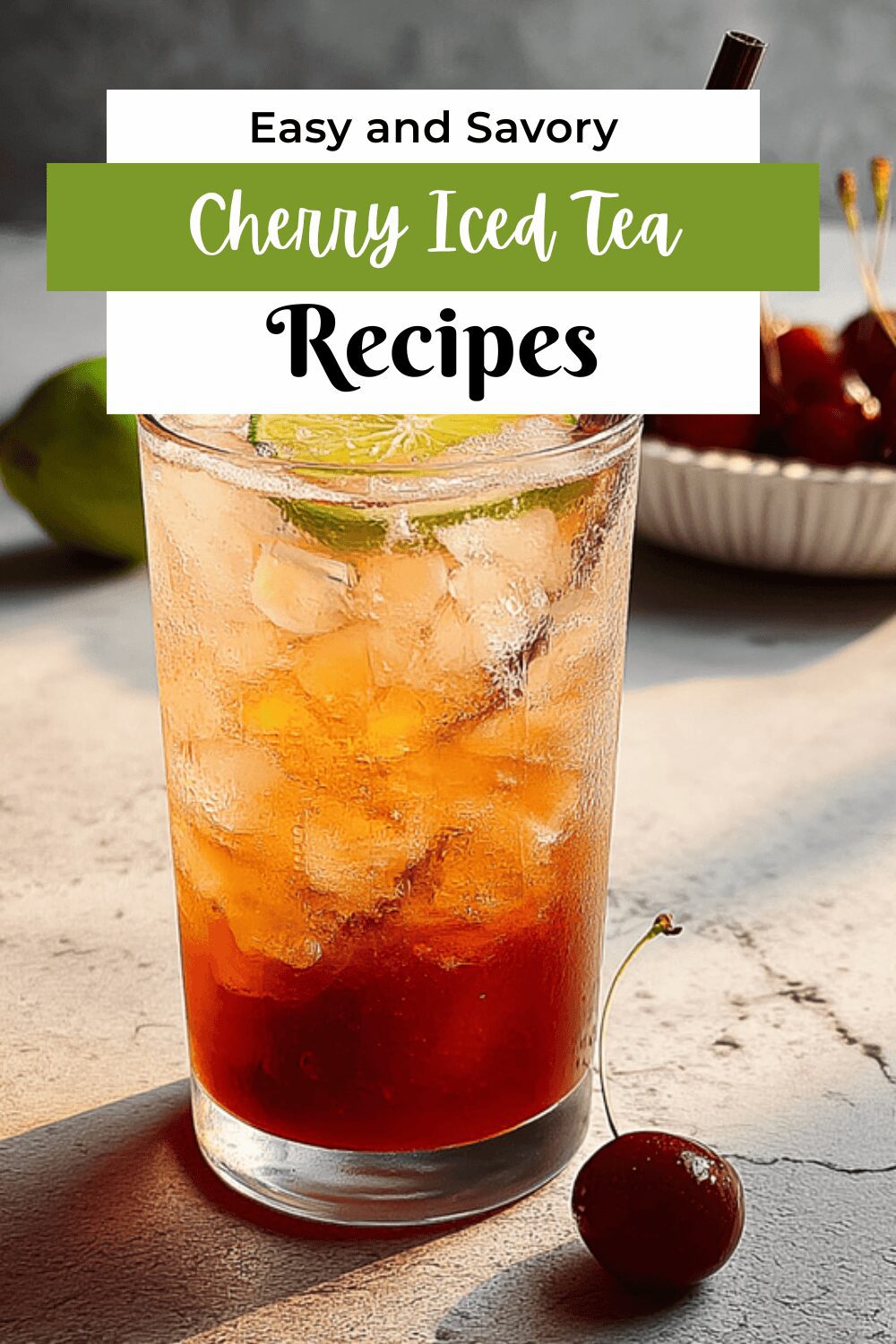 Cherry Iced Tea