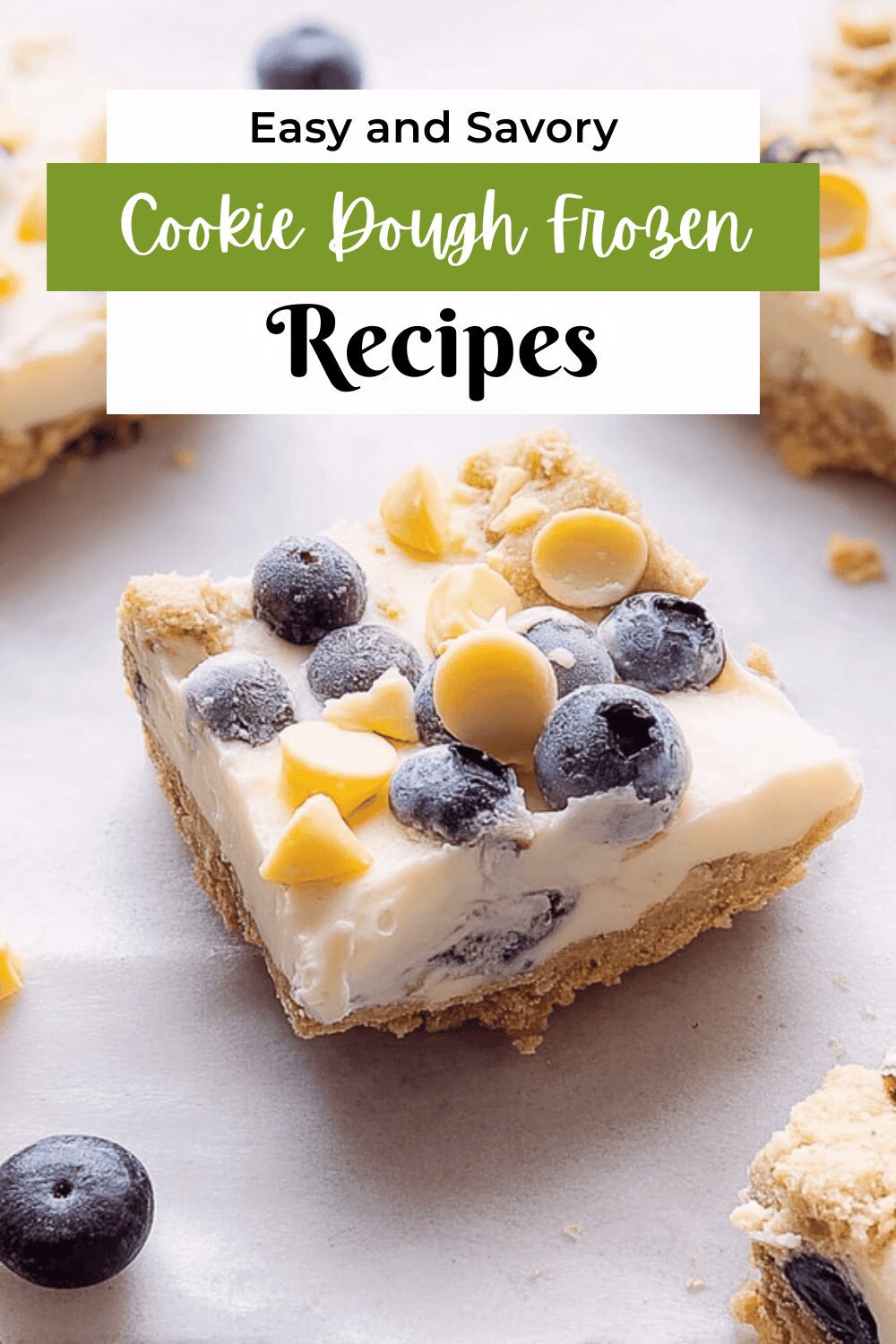 Cookie Dough Frozen Yogurt Bites