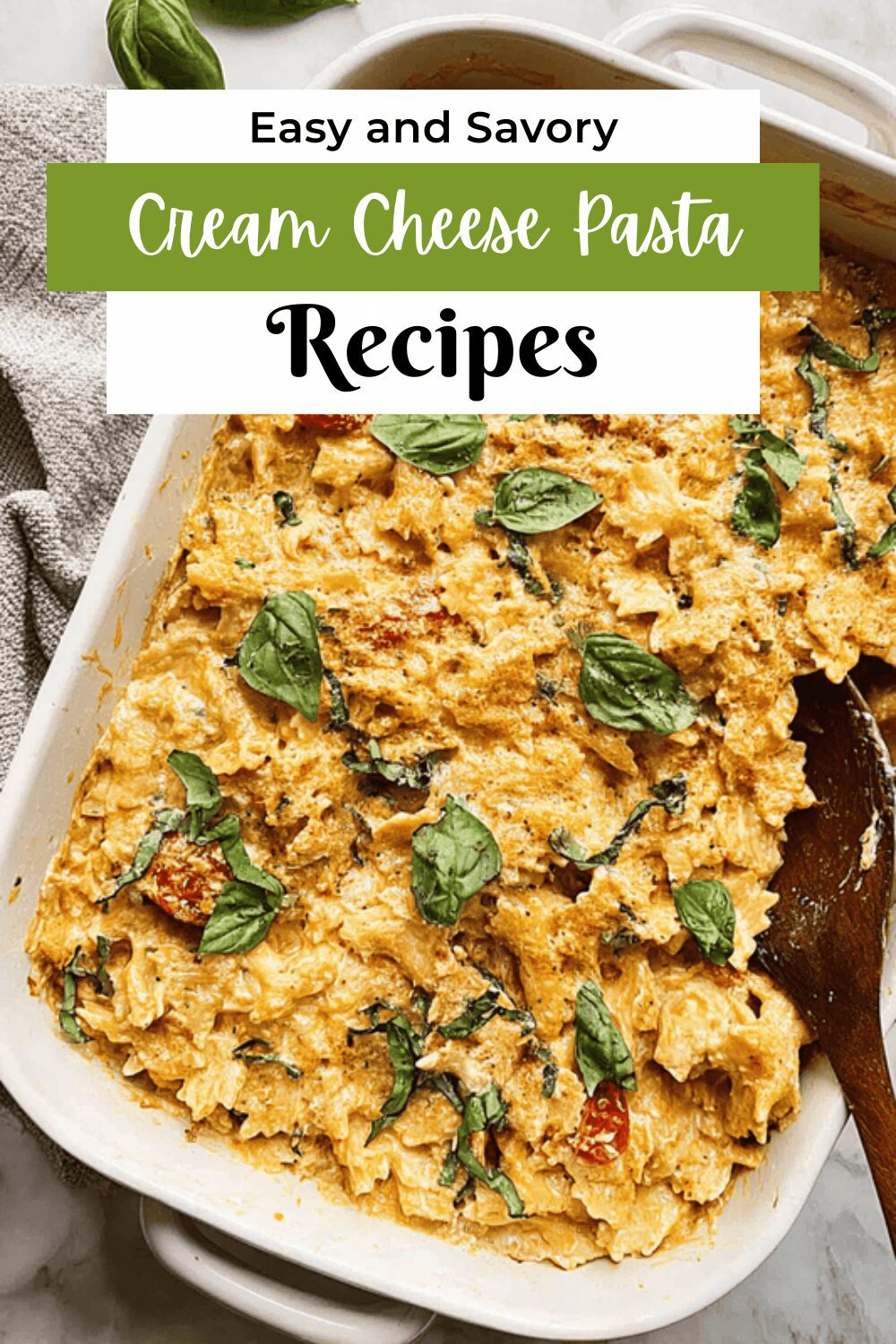 Cream Cheese Pasta Bake