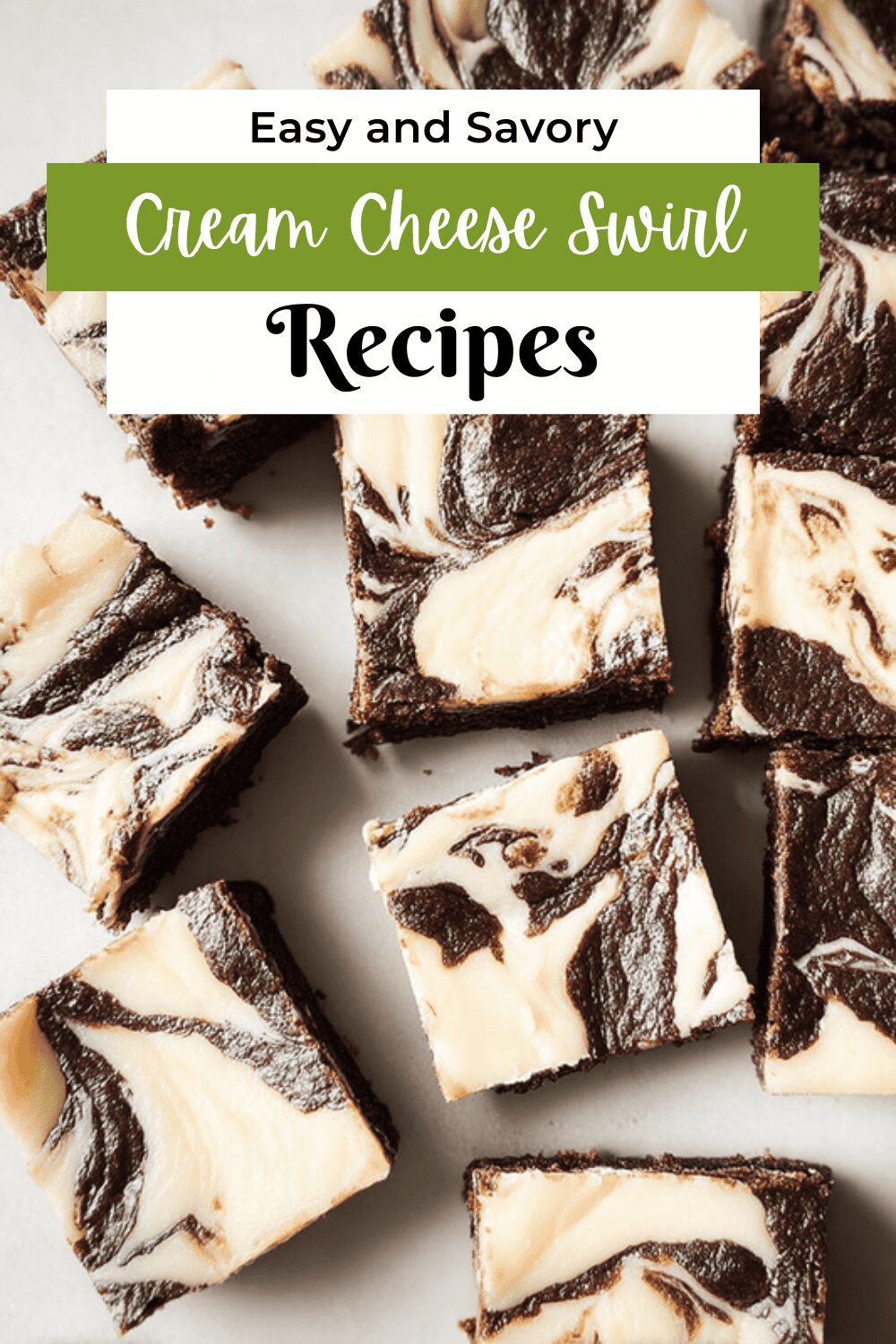 Cream Cheese Swirl Brownies