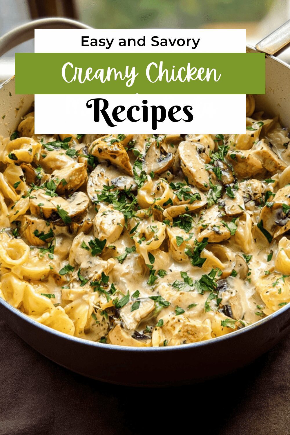 Creamy Chicken Marsala Pasta