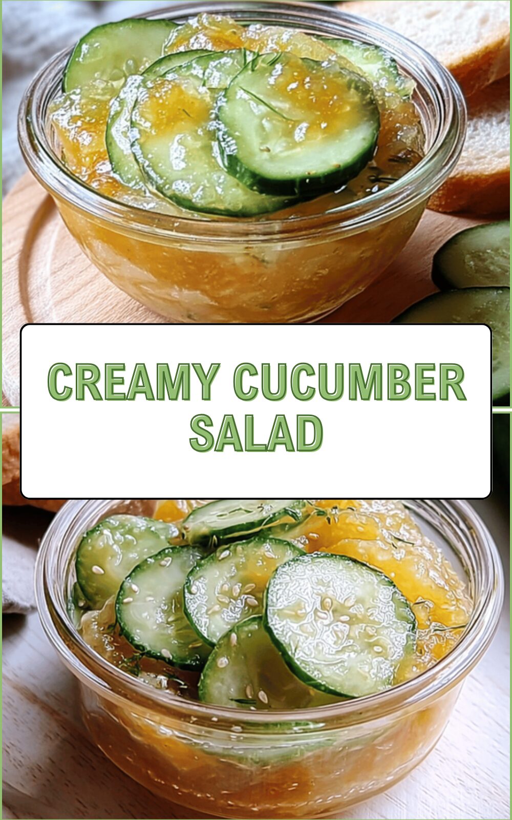 Creamy Cucumber Salad