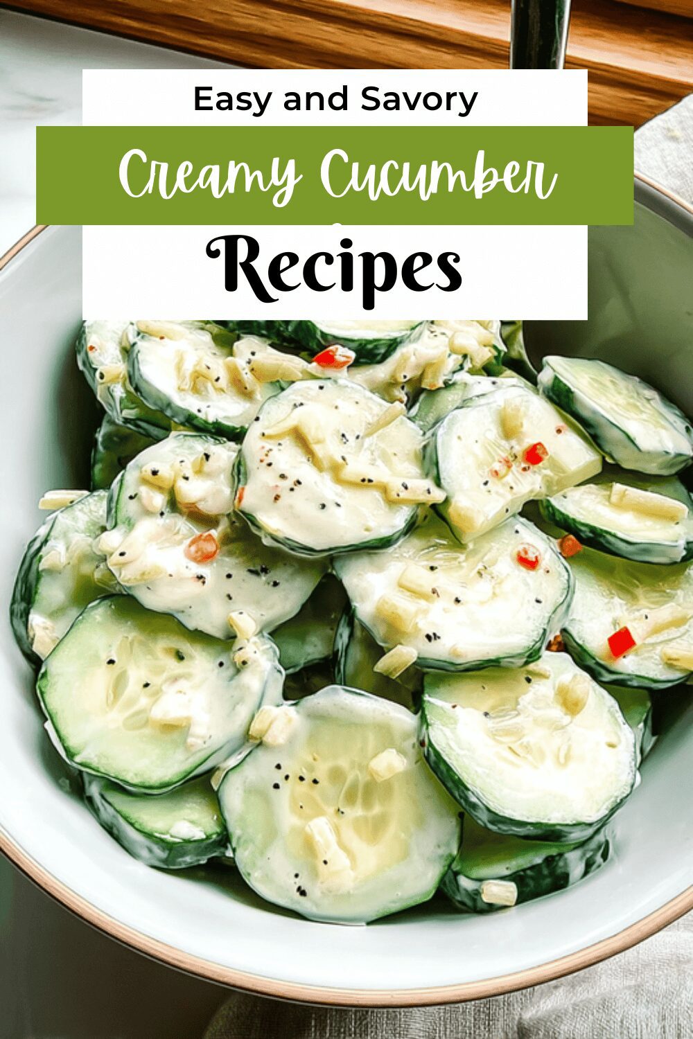 Creamy Cucumber Salad