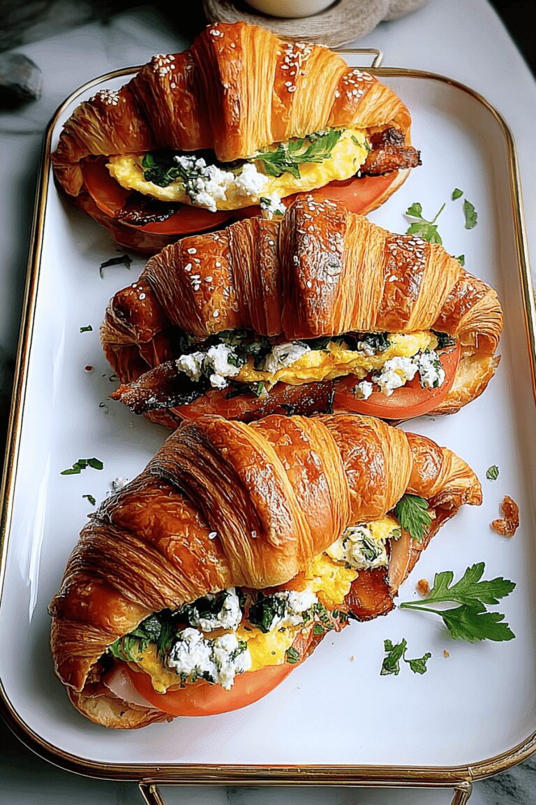 Croissant Breakfast Sandwiches 15.Png
