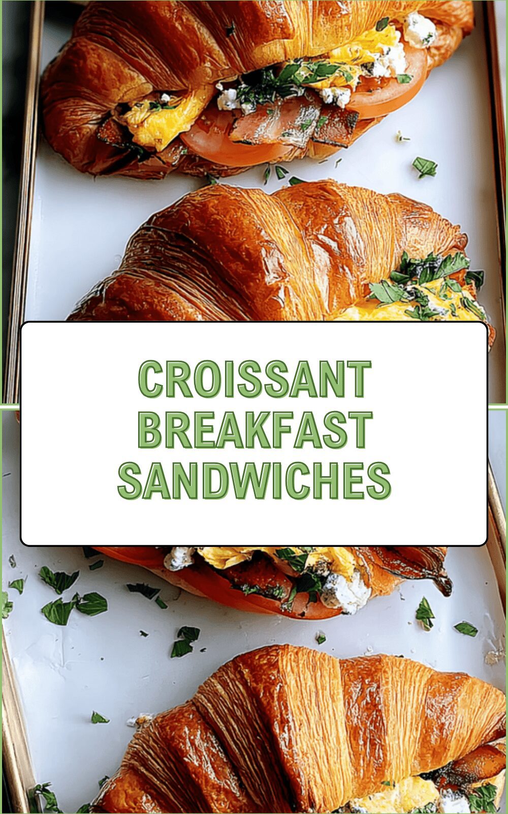 Croissant Breakfast Sandwiches