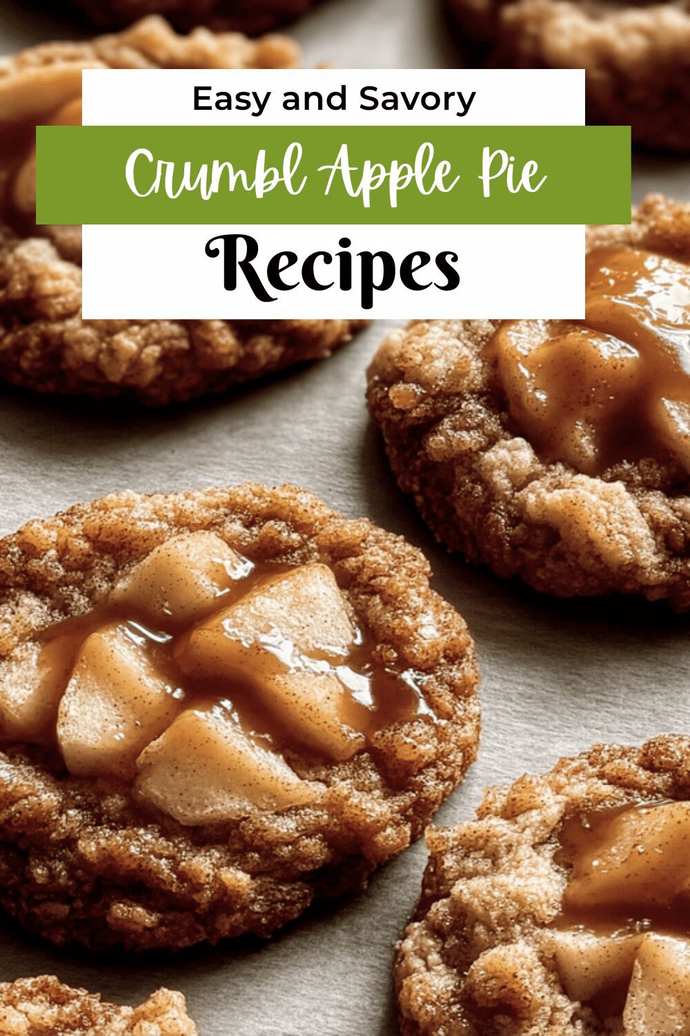 Crumbl Apple Pie Cookies
