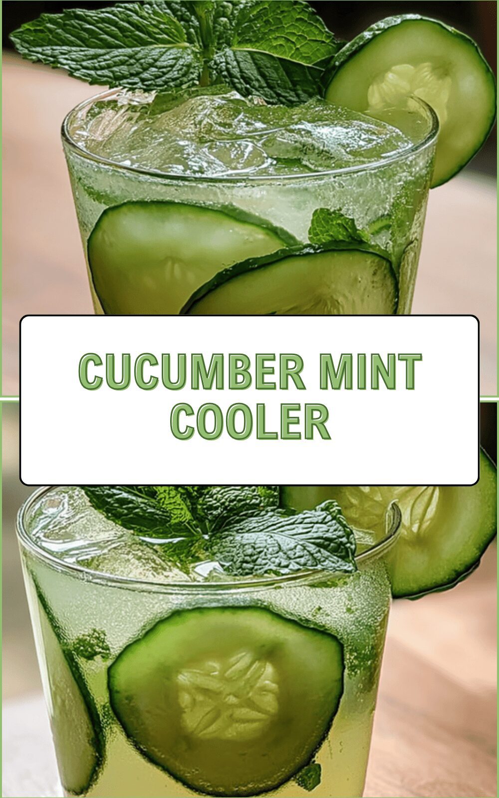 Cucumber Mint Cooler