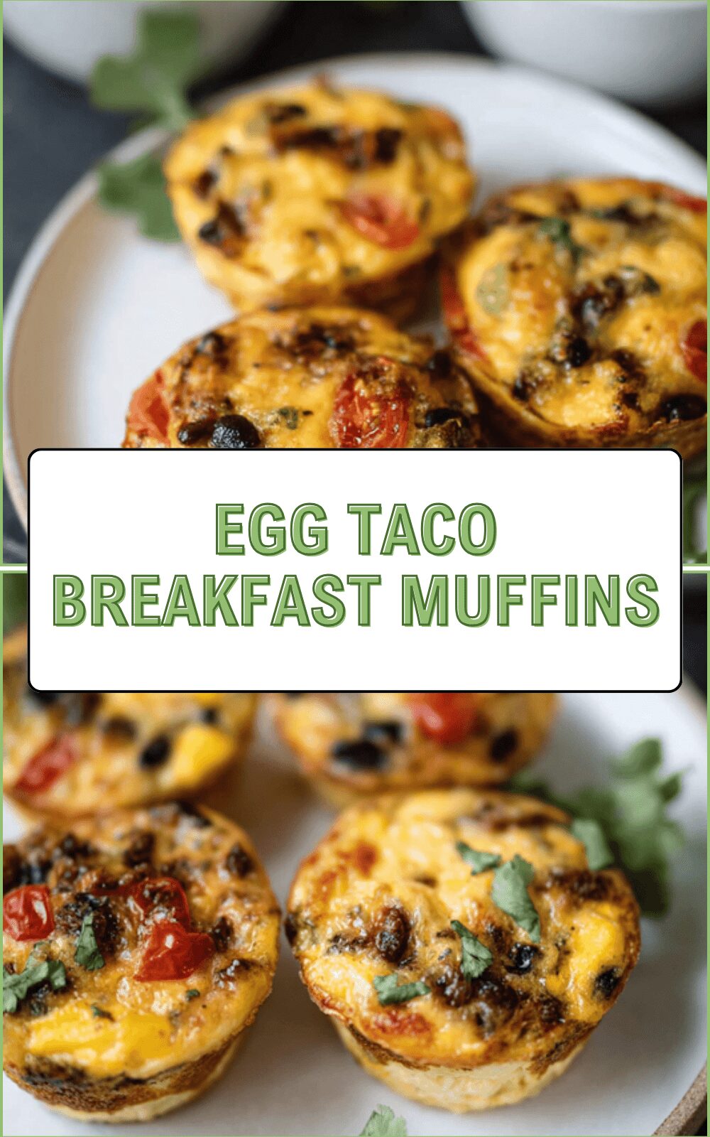 Egg Taco Breakfast Muffins