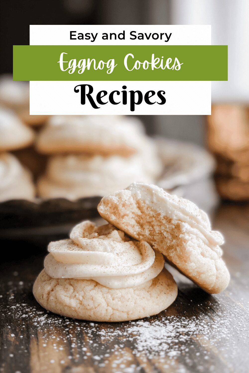 Eggnog Cookies