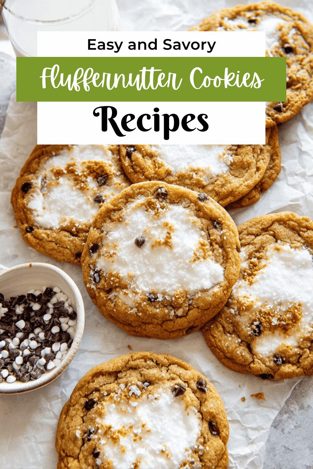 Fluffernutter Cookies Recipe With Peanut Butter And Marshmallow Fluff 7 Fluffernutter Cookies