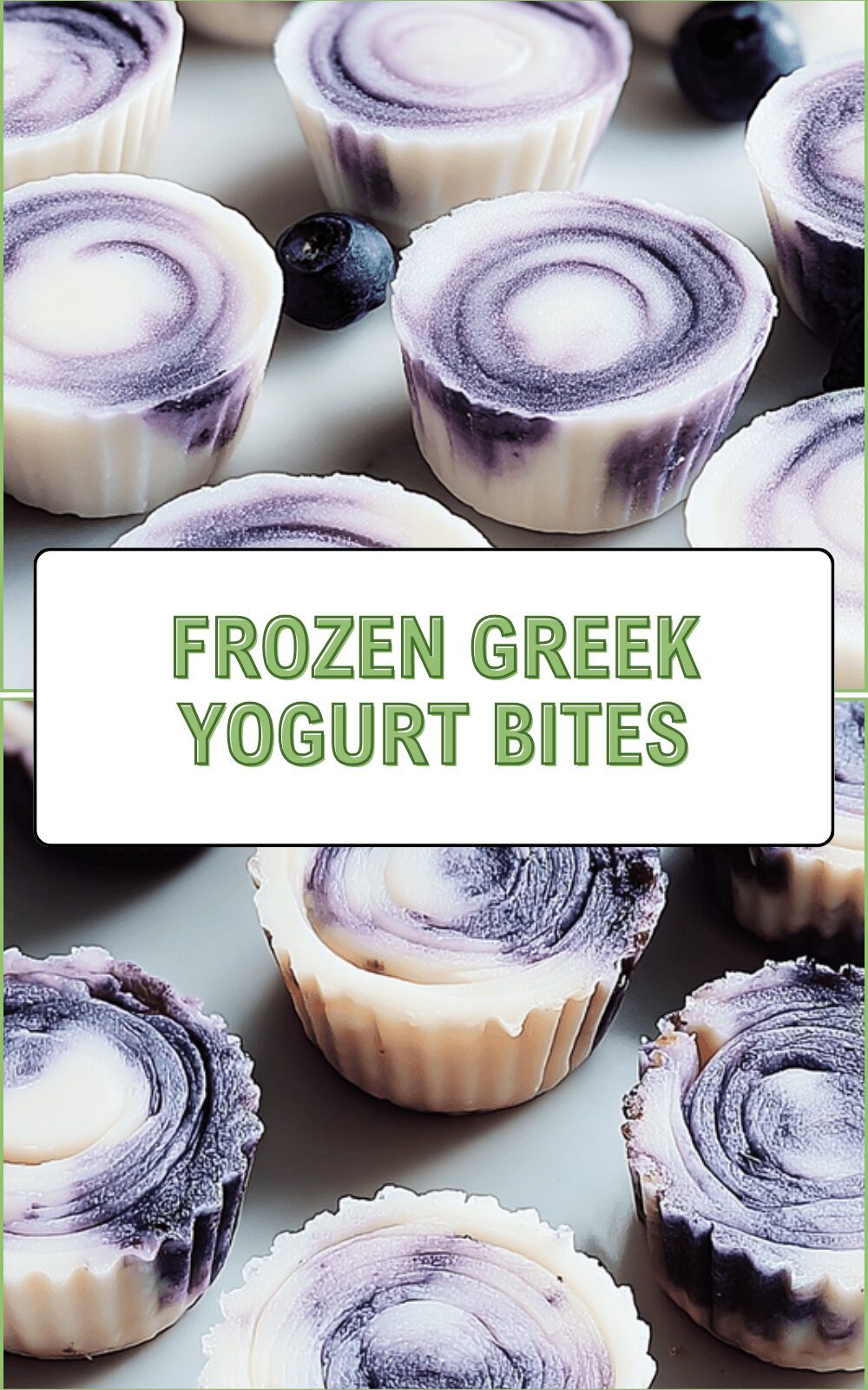 Frozen Greek Yogurt Bites