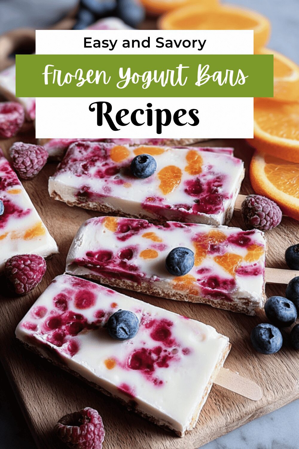 Frozen Yogurt Bars