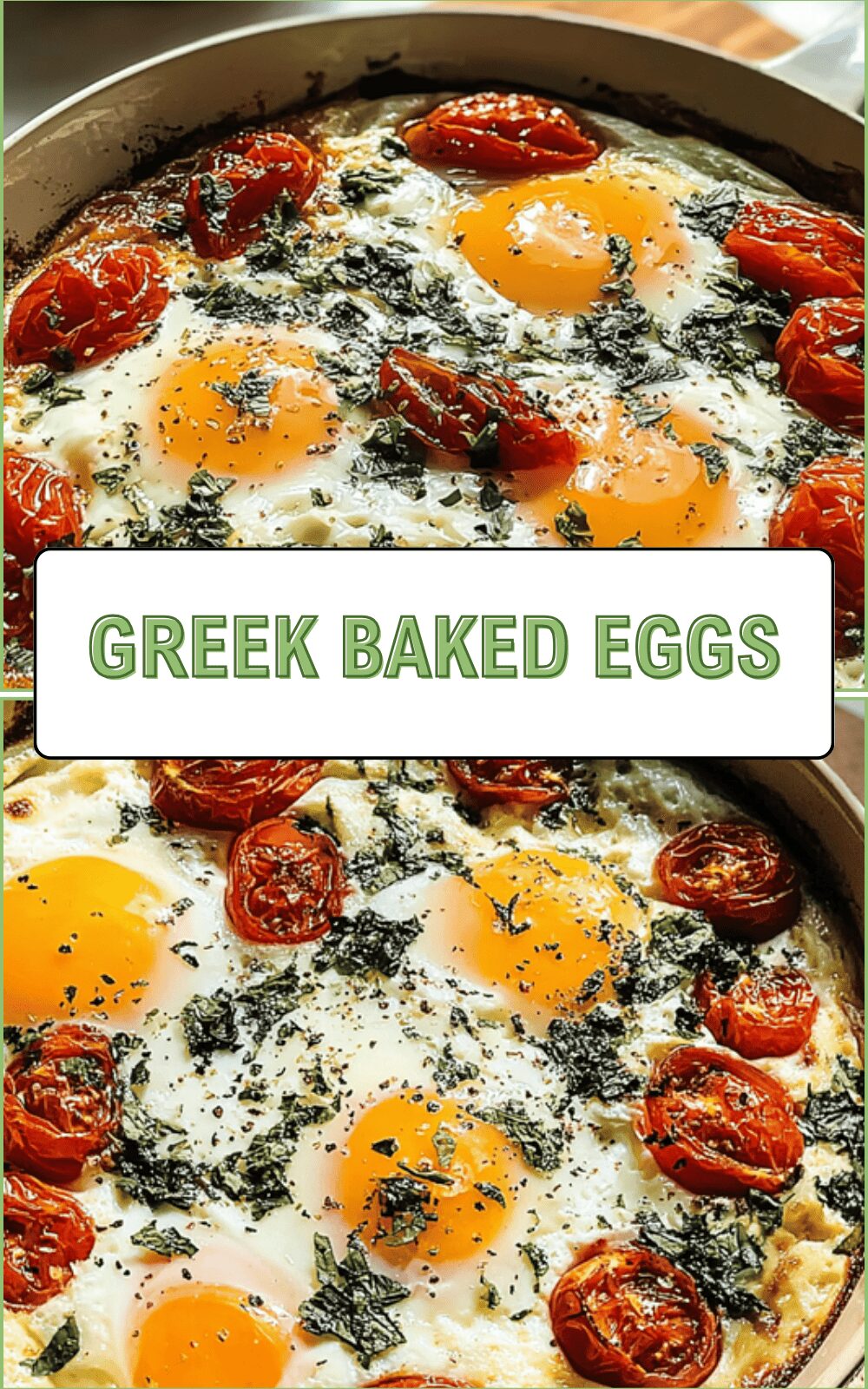 Greek Baked Eggs