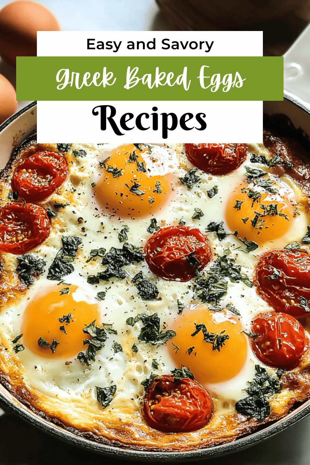 Greek Baked Eggs