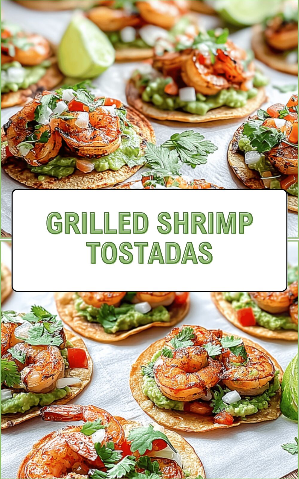 Grilled Shrimp Tostadas