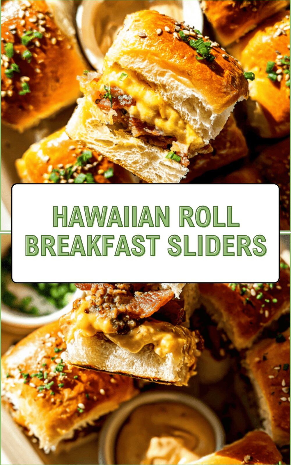 Hawaiian Roll Breakfast Sliders