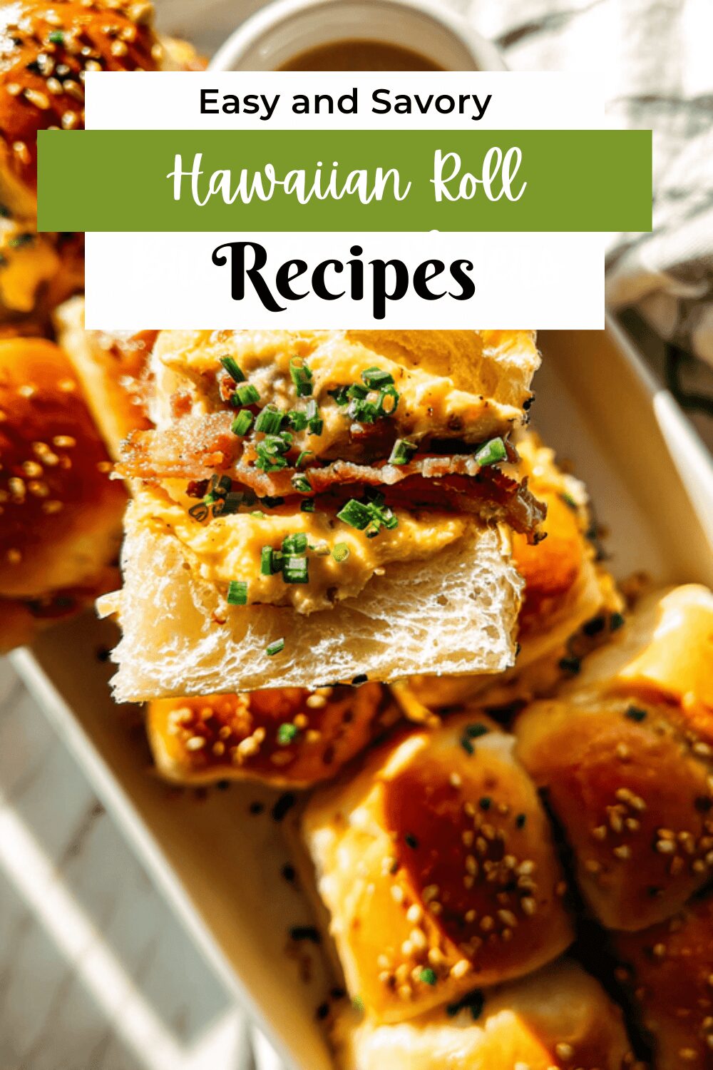 Hawaiian Roll Breakfast Sliders