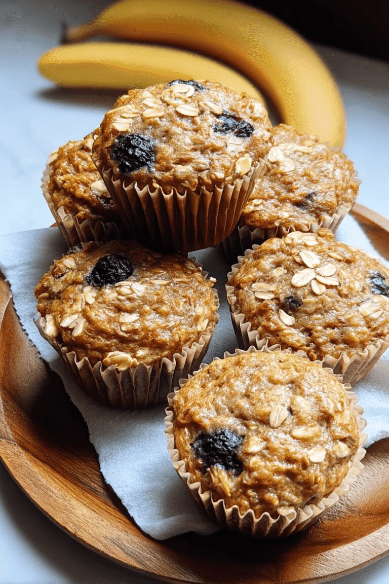 Healthy Banana Oatmeal Muffins Recipe 31.Png