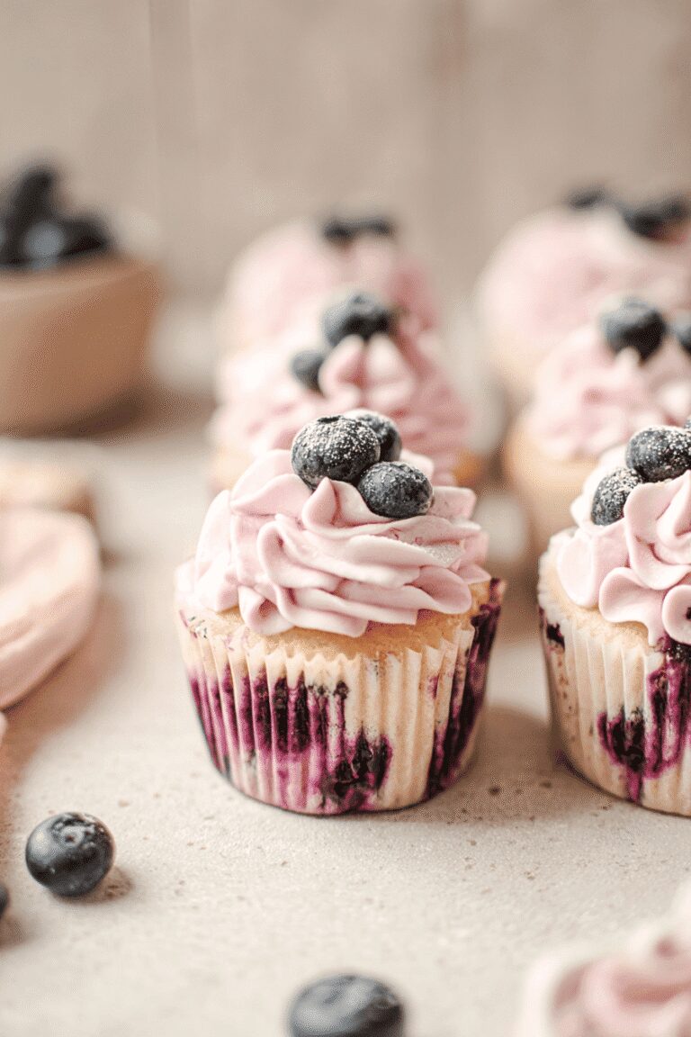High Altitude Blueberry Cupcakes 7.Png
