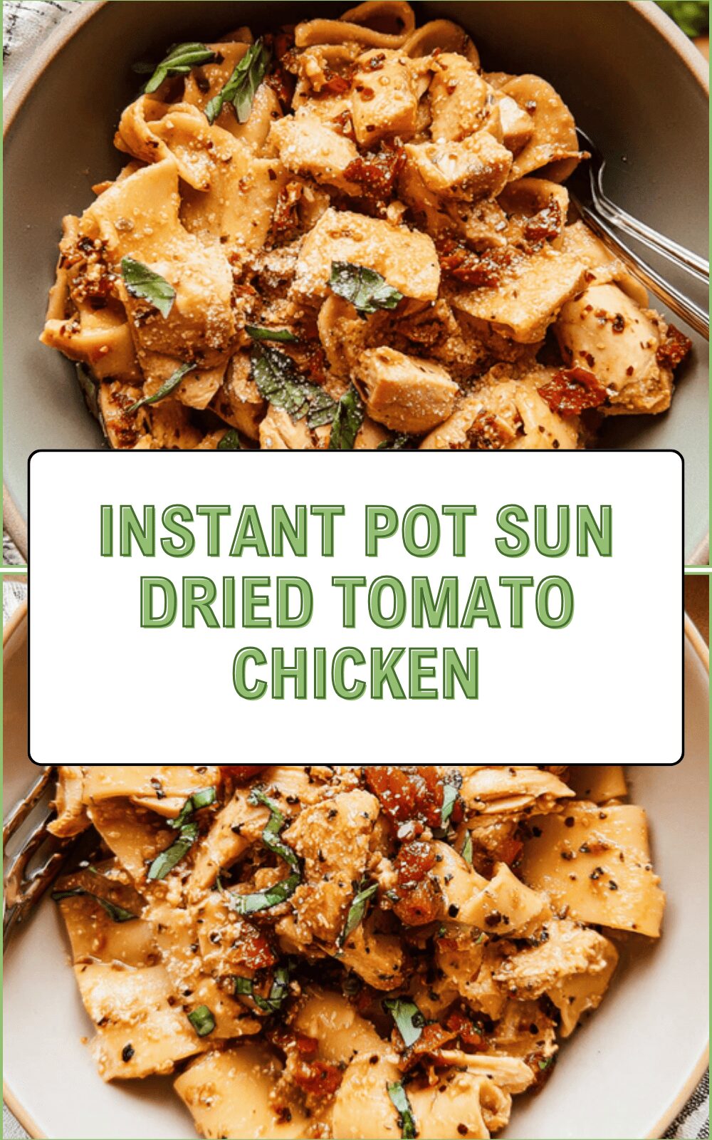 Instant Pot Sun Dried Tomato Chicken