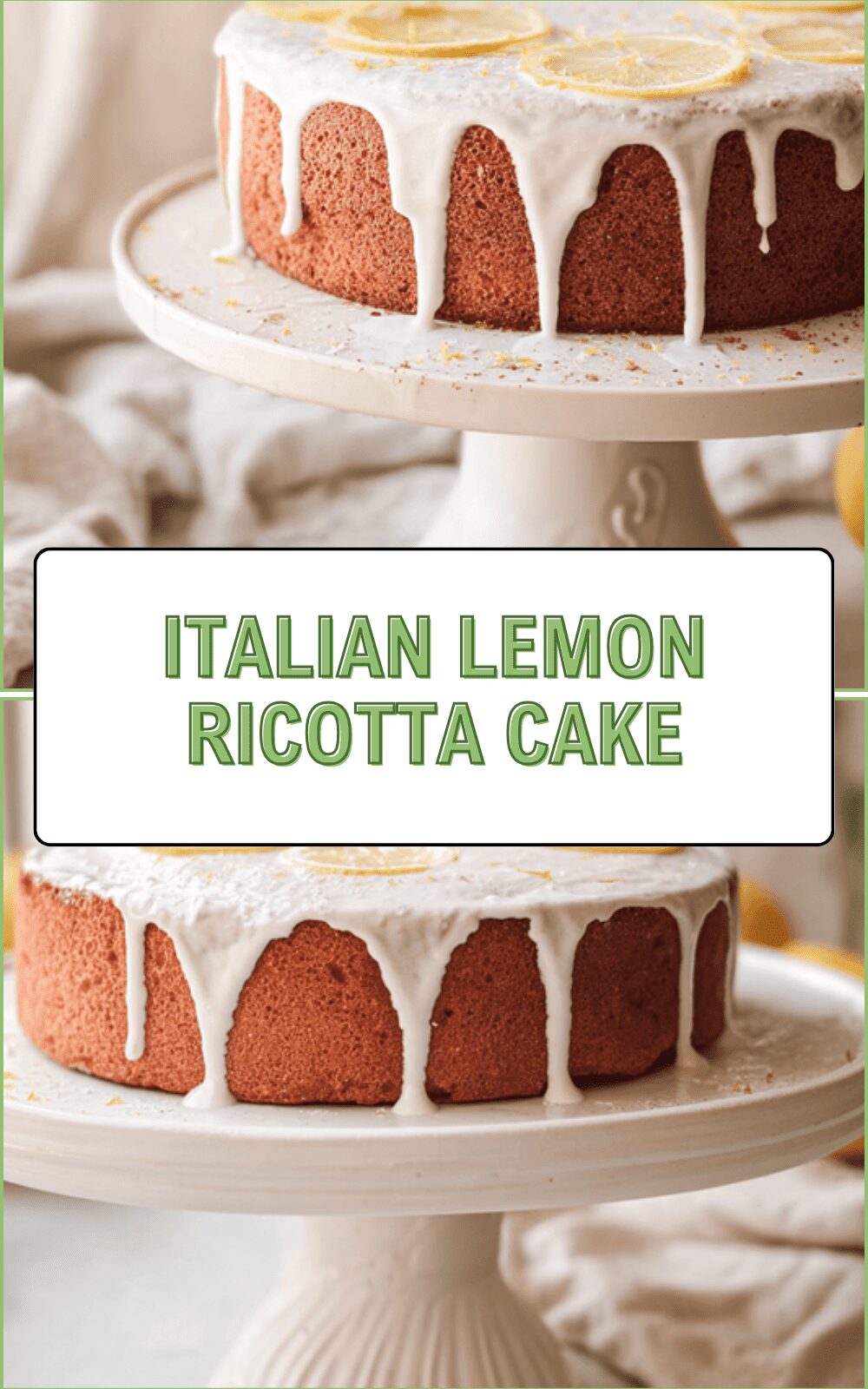 Italian Lemon Ricotta Cake Recipe With Fresh Citrus Flavor 6 Italian Lemon Ricotta Cake