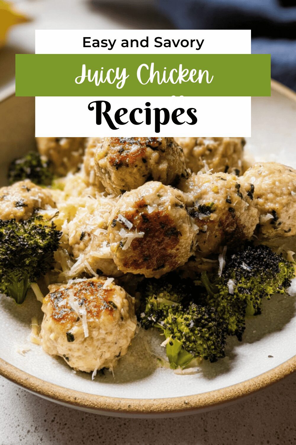 Juicy Chicken Meatballs