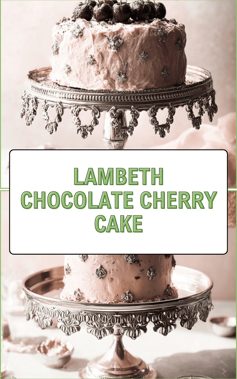 Lambeth Chocolate Cherry Cake