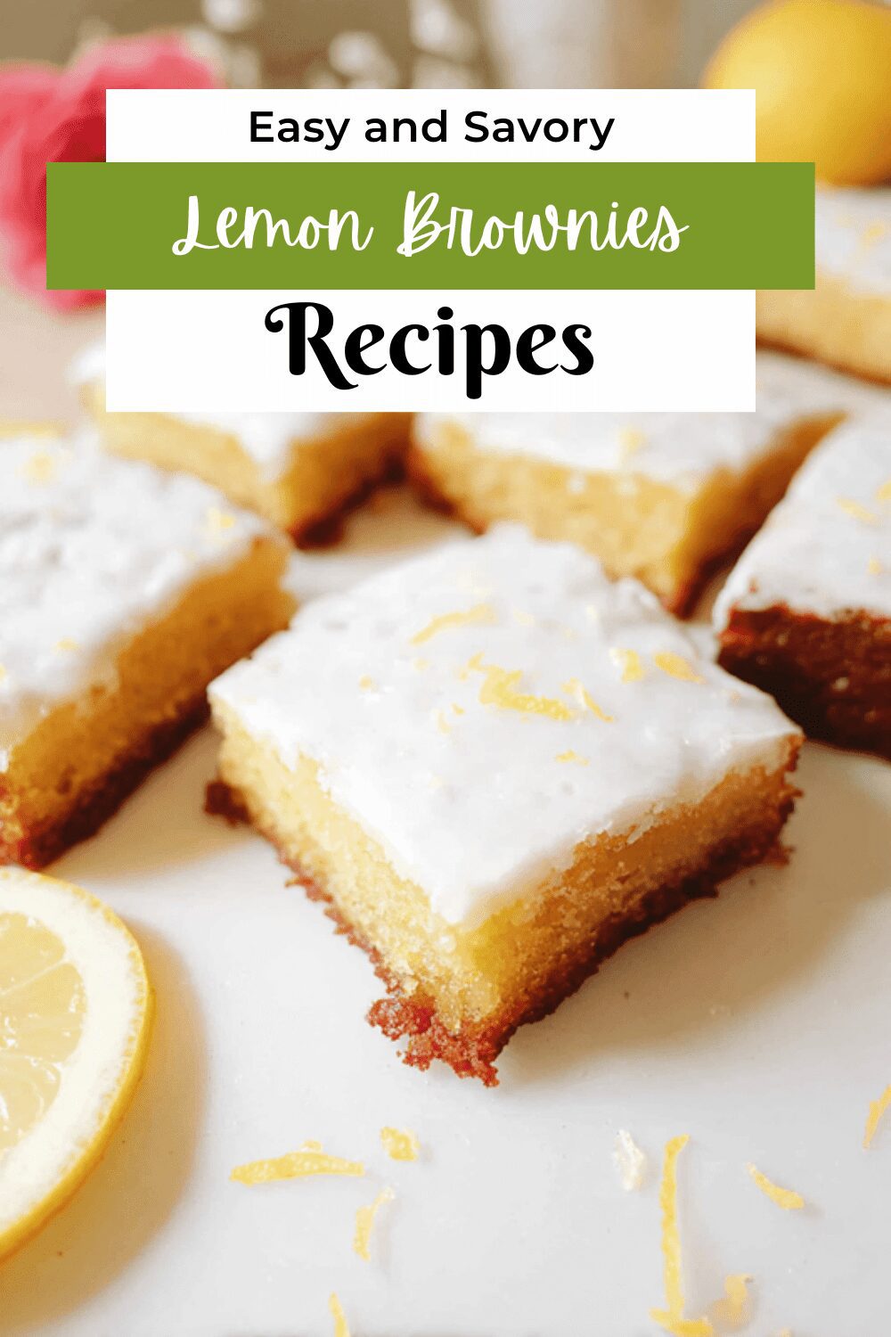 Lemon Brownie Recipe With Tangy Citrus And Decadent Chocolate 7 Lemon Brownies
