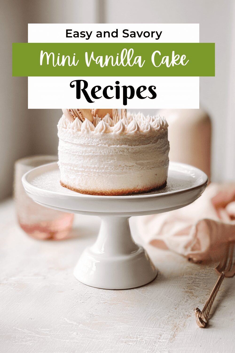 Mini Vanilla Cake