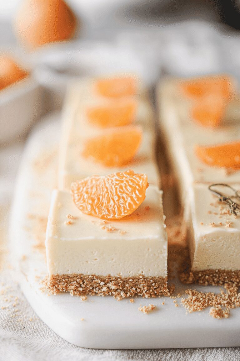 No Bake Orange Creamsicle Cheesecake Bars 12.Png