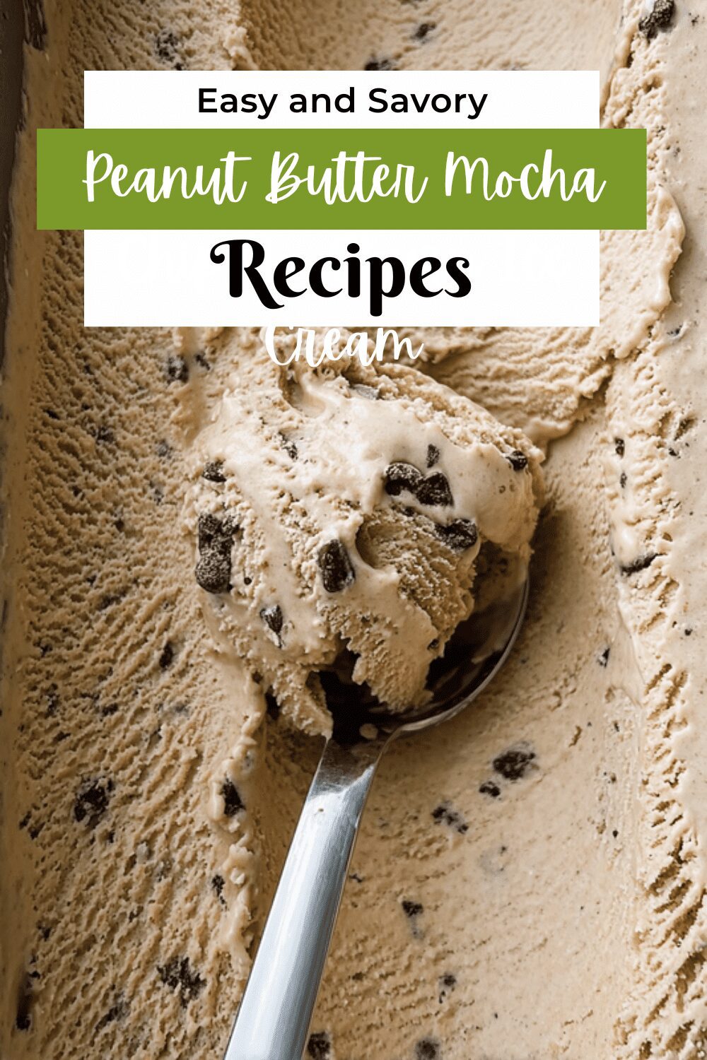 Peanut Butter Mocha Chip No Churn Ice Cream Recipe 7 Peanut Butter Mocha Chip No Churn Ice Cream