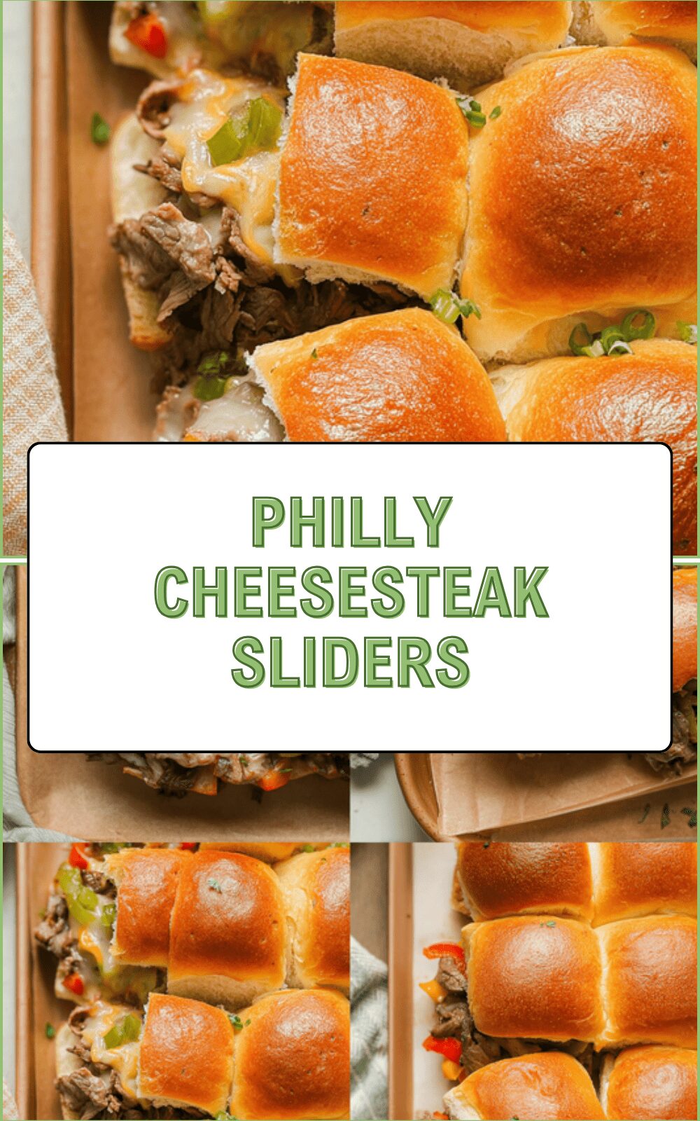 Philly Cheesesteak Sliders