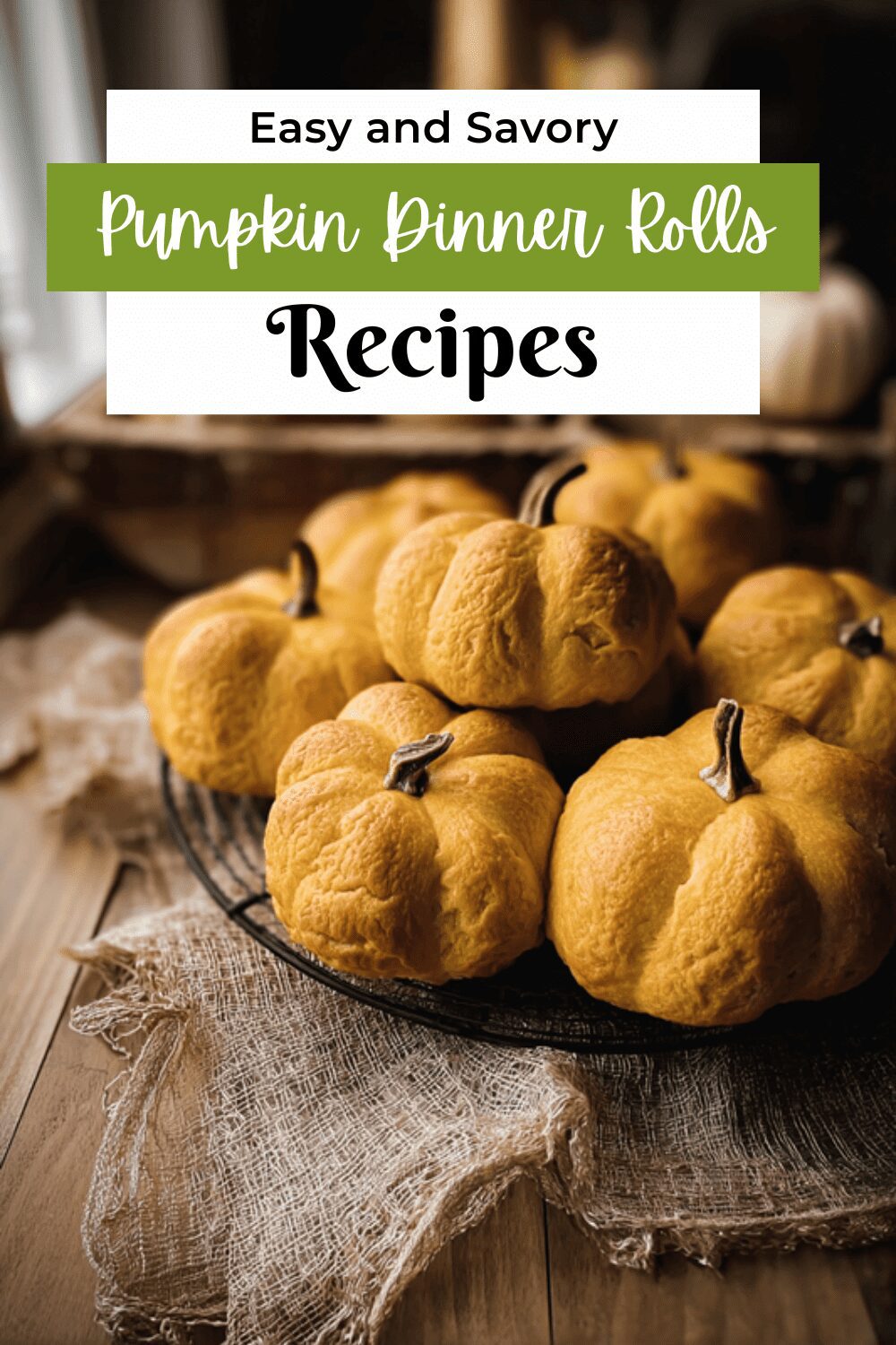 Pumpkin Dinner Rolls