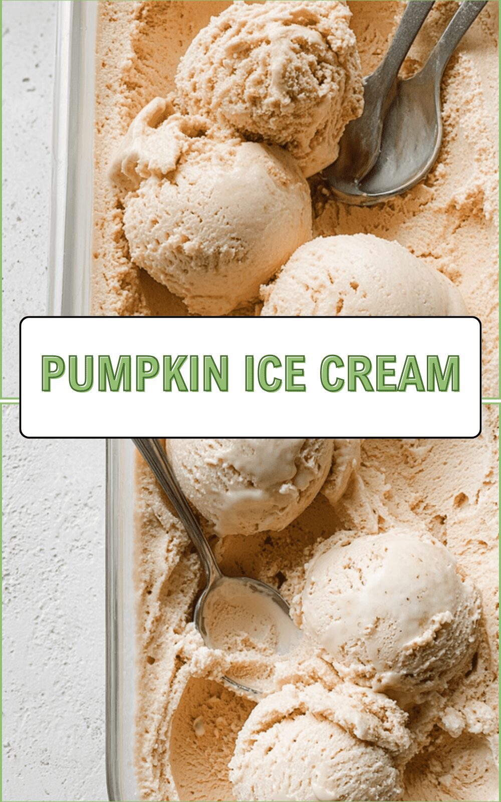 Pumpkin Ice Cream