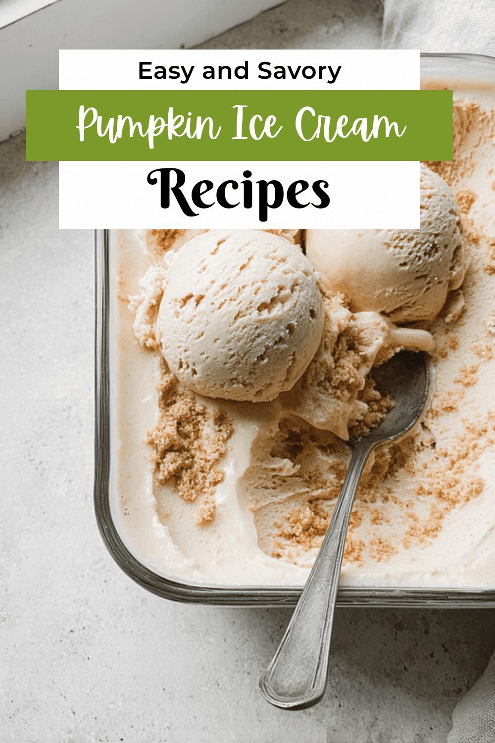 Pumpkin Ice Cream