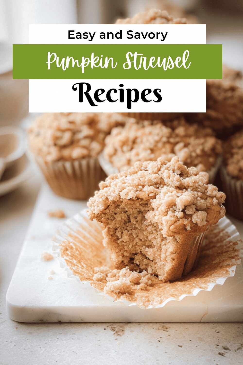 Pumpkin Crumb Cake Muffins Recipe With Spiced Topping 7 Pumpkin Streusel Muffins