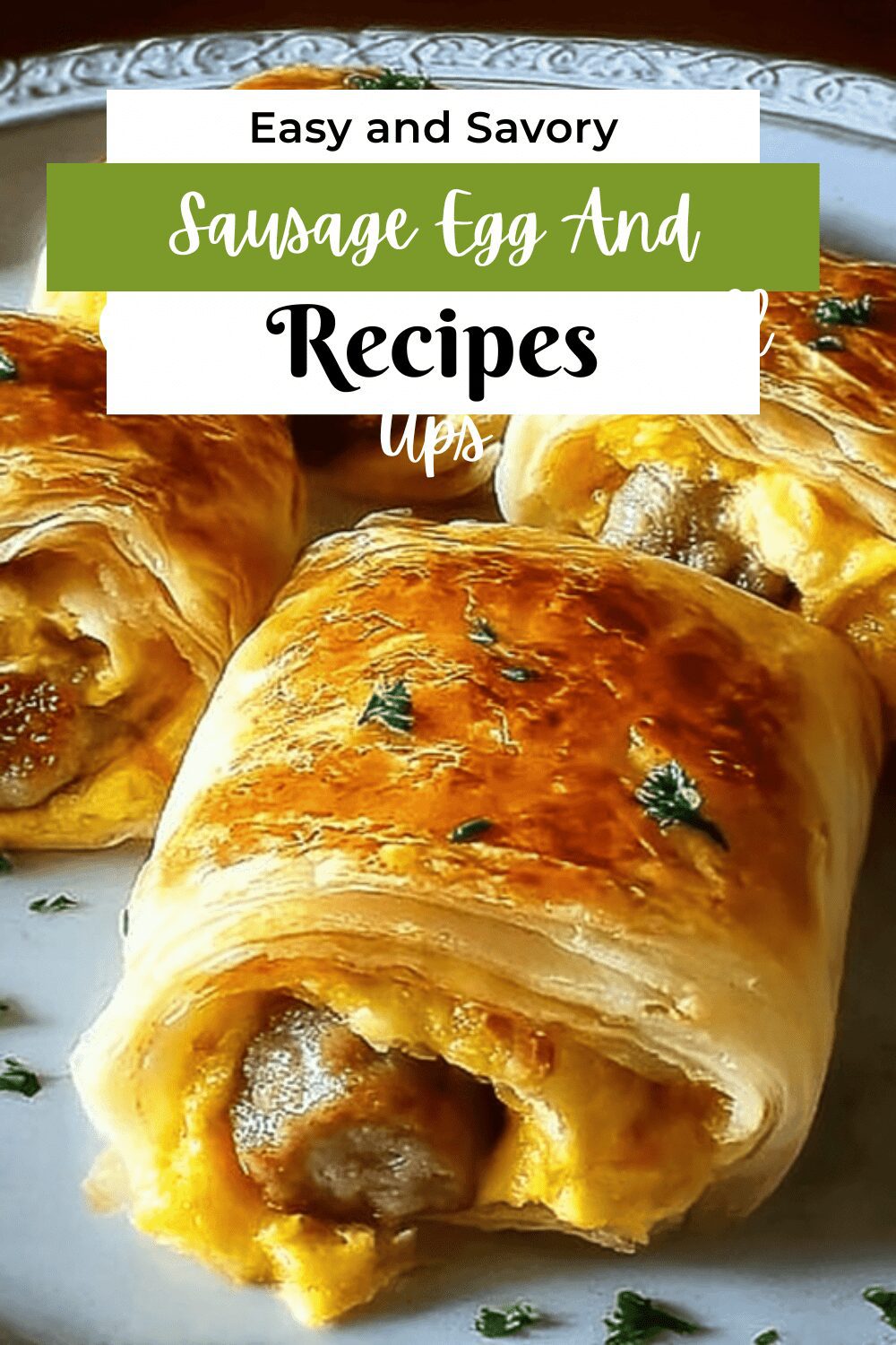 Sausage Egg And Cheese Breakfast Roll-Ups Recipe For Quick Mornings 7 Sausage Egg And Cheese Breakfast Roll Ups