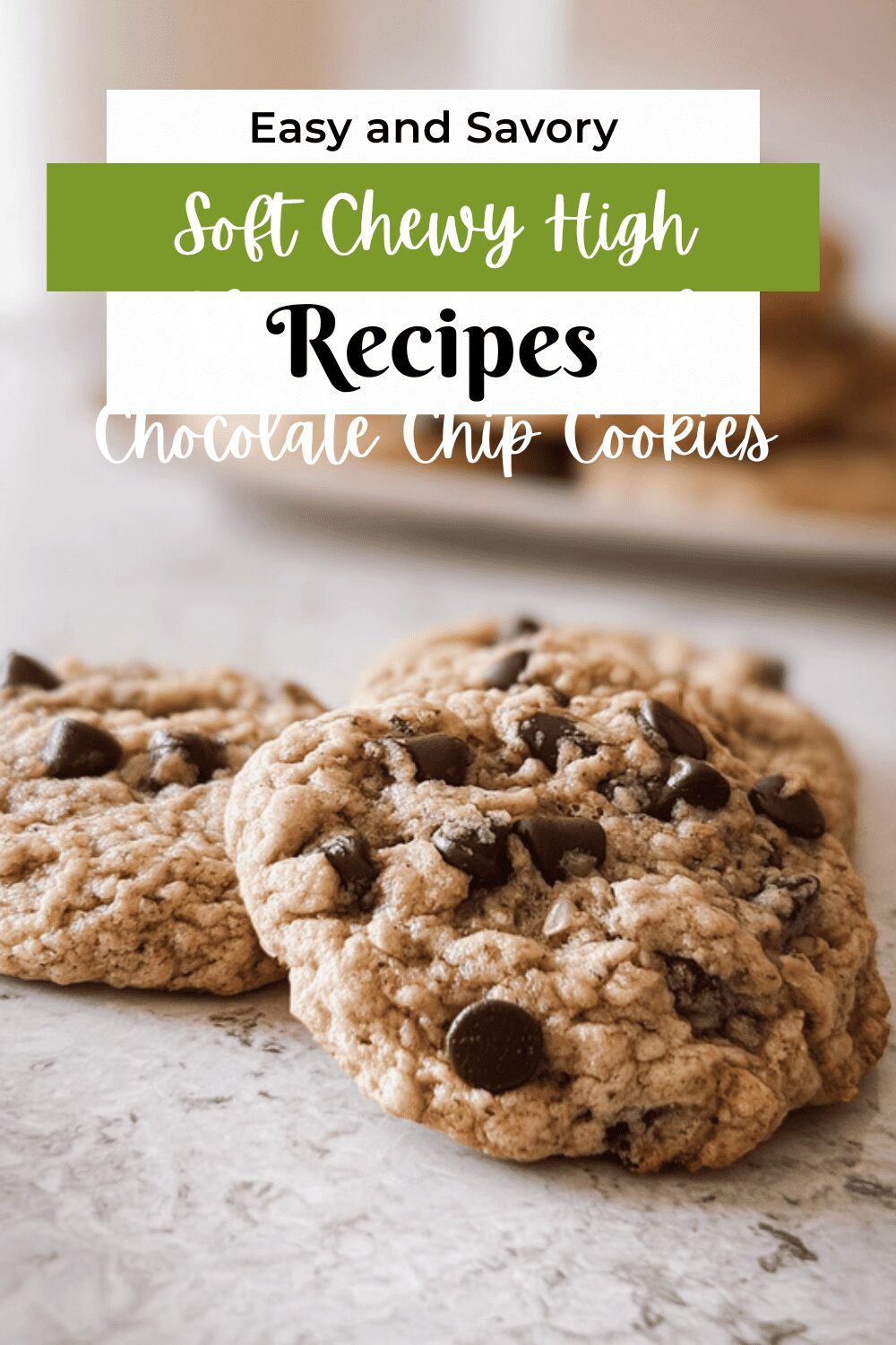 Soft Chewy High Altitude Oatmeal Chocolate Chip Cookies